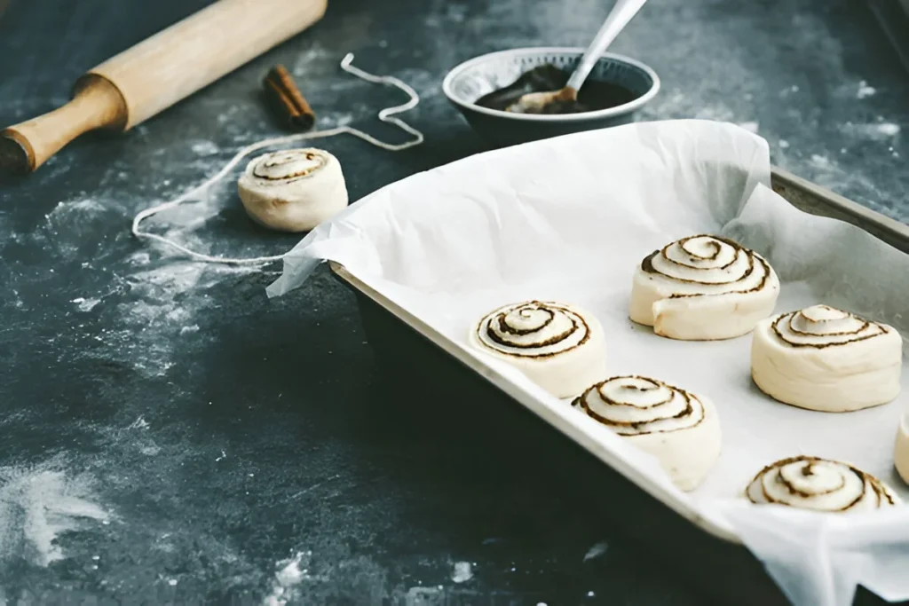 banana bread cinnamon rolls