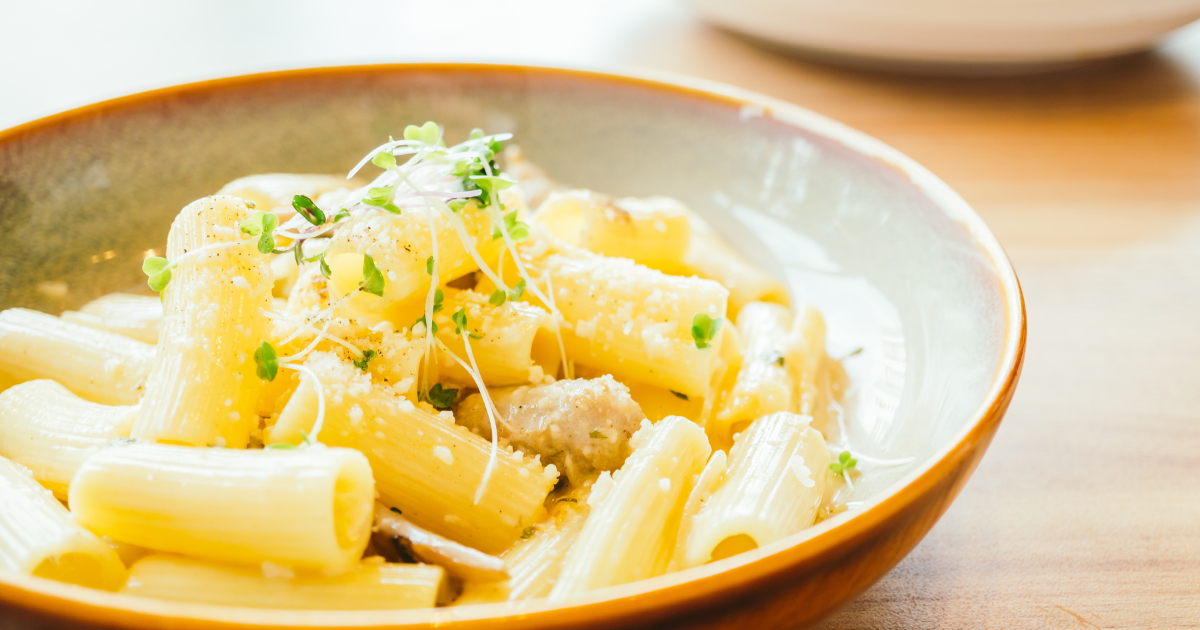 garlic parmesan chicken pasta