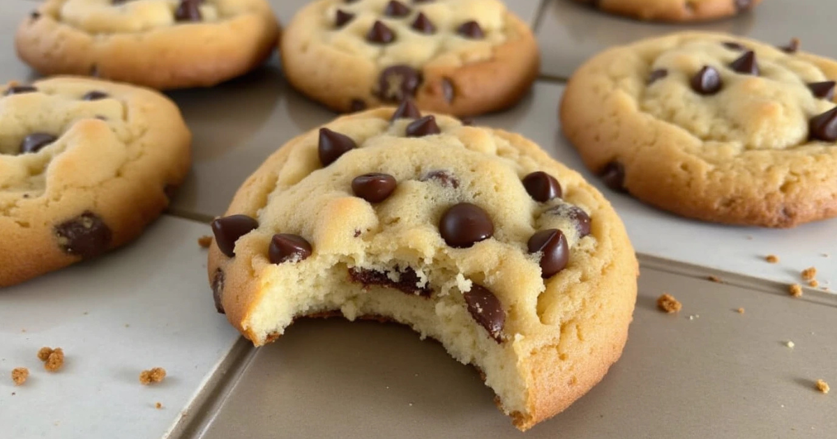 chocolate chip cheesecake cookies​